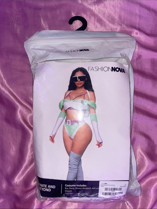 Fashion Nova Dresses & Skirts - Fashion Nova Buzz Lightyear Costume 💜💚